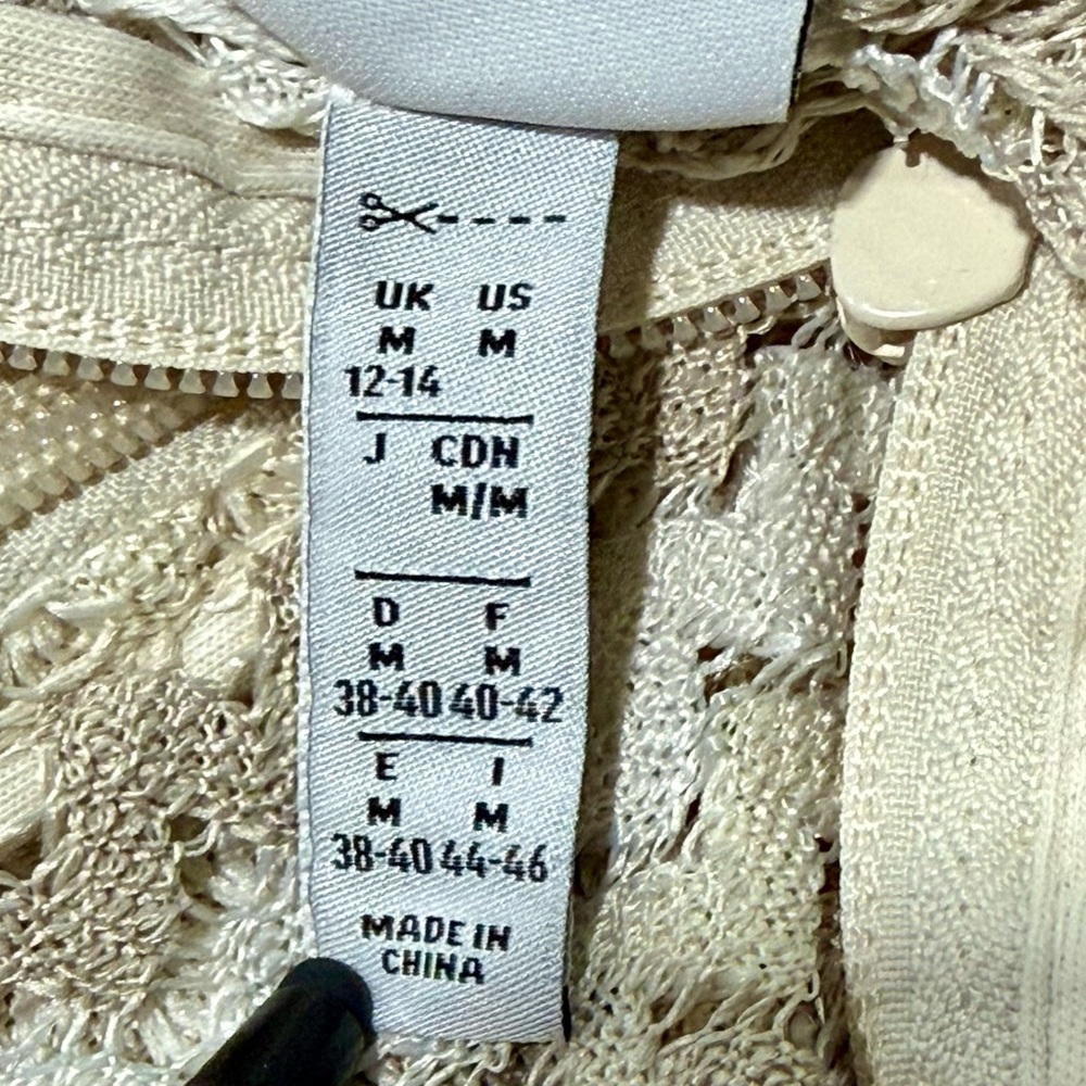 adidas Originals Cream Mesh Bomber Jacket with Black Stripes - Picture 14 of 15